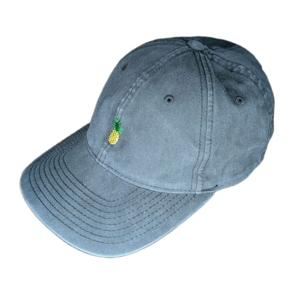 Pineapple Baseball Cap Fitted Hat Hawaii Yupoong Flex Fit Embroidered Logo Adult